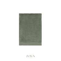 Jviva ผ้าขนหนูใยไผ่ 100% เช็ดผม (15x30นิ้ว) สีเขียว Green Sage