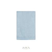 Jviva ผ้าขนหนูใยไผ่100% เช็ดตัว ไซส์ S (24x48นิ้ว) สีฟ้า Whispy Blue