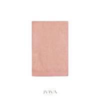 Jviva ผ้าขนหนูใยไผ่100% เช็ดตัว ไซส์ S (24x48นิ้ว) สีชมพู Mellow Rose