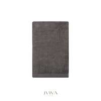 Jviva ผ้าขนหนูใยไผ่100% เช็ดตัว ไซส์ S (24x48นิ้ว) สีน้ำตาล Brown Brownstone