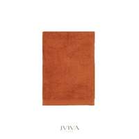 Jviva ผ้าขนหนูใยไผ่100% เช็ดตัว ไซส์ S (24x48นิ้ว) สีส้ม Burnt Orange