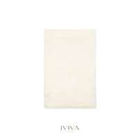 Jviva ผ้าขนหนูใยไผ่100% เช็ดตัว ไซส์ L (27x60นิ้ว) สีครีม Cream Milkshake