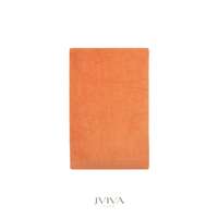 Jviva ผ้าขนหนูใยไผ่100% เช็ดตัว ไซส์ L (27x60นิ้ว) สีส้ม Orange Sherbet