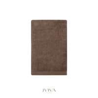 Jviva ผ้าขนหนูใยไผ่100% เช็ดตัว ไซส์ L (27x60นิ้ว) สีน้ำตาล Brown Cocoa