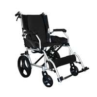 ALLWELL รถเข็นวีลแชร์ แบบพับได้ ขนาดล้อ 12''