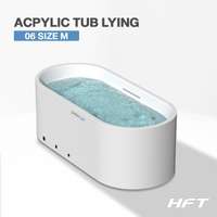 อ่าง Ice Bath รุ่น Acrylic TUB LYING MODEL06 M (150x75x56cm.) 260ลิตร - Homefittools