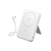 พาวเวอร์แบงค์แม่เหล็ก Anker A1685 MagPWB 10K w/TC Cable WH