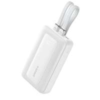 พาวเวอร์แบงค์พร้อมสายชาร์จ Anker A1680 Zolo 10K 30W w/TC&L cable WH