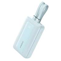 พาวเวอร์แบงค์พร้อมสายชาร์จ Anker A1680 Zolo 10K 30W w/TC&L cable BL