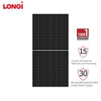 แผงโซลาร์เซลล์ Longi รุ่น Hi-Mo X10 Scientist Bifacial 645Wp HPBC2.0 