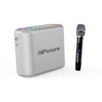 ลำโพงบูลทูธคาราโอเกะพกพา HiFuture รุ่น Vocalist  300 (Silver)