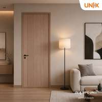 Pre-order ประตู WPC UNIX WP1 80x200 Beech ไม่เจาะ