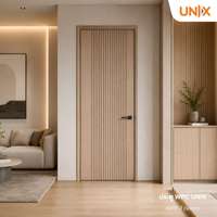 Pre-order ประตู WPC UNIX WP2 90x200 Beech ไม่เจาะ
