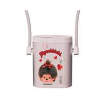 พัดลมคล้องคอ MONCHHICHI รุ่น Ice Cube สีชมพู