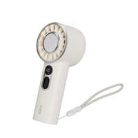 พัดลมพกพา พร้อมแผ่นทำความเย็น  Cooling Handheld Fan-Engine Ice (WH)