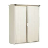 ตู้เก็บของกลางแจ้ง TAKUBO GP155A TALL SPACE สี MOON WHITE ไม่รวมติดตั้ง