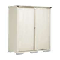 ตู้เก็บของกลางแจ้ง TAKUBO GP177A TALL SPACE สี MOON WHITE ไม่รวมติดตั้ง
