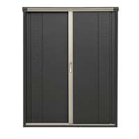 ตู้เก็บของกลางแจ้ง TAKUBO GPY155A TALL SPACE สี IVORY BLACK ไม่รวมติดตั้ง
