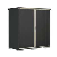 ตู้เก็บของกลางแจ้ง TAKUBO GPY199A FULL SHELF สี IVORY BLACK ไม่รวมติดตั้ง