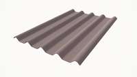 แผ่นตกแต่งโปร่งแสง เอสซีจี เดคคอร์ไลท์ ลอน Flow-3 รุ่น UV-Shield 1.00x3.15 ม. ชาโคล