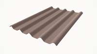 แผ่นตกแต่งโปร่งแสง เอสซีจี เดคคอร์ไลท์ ลอน Flow-3 รุ่น Heat-Shield 1.00x3.15 ม. คอฟฟี่