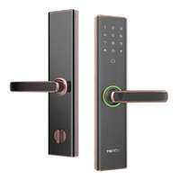 กลอนประตูดิจิตอล ลายนิ้วมือนิรภัย Tenon E5C สี Antique Copper