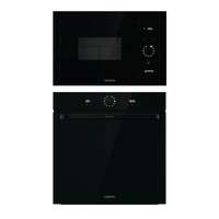 Gorenje แพคคู่สุดคุ้ม เตาไมโครเวฟ 23 ลิตร รุ่น BM235G1SYB คู่เตาอบ Built-in 77 ลิตร รุ่น BOS6737SYB