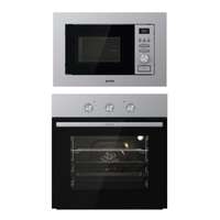 Gorenje แพคคู่สุดคุ้ม เตาไมโครเวฟ 20 ลิตร รุ่น BM201AG1X คู่เตาอบ Built-in 73 ลิตร รุ่น BO6727E03AX