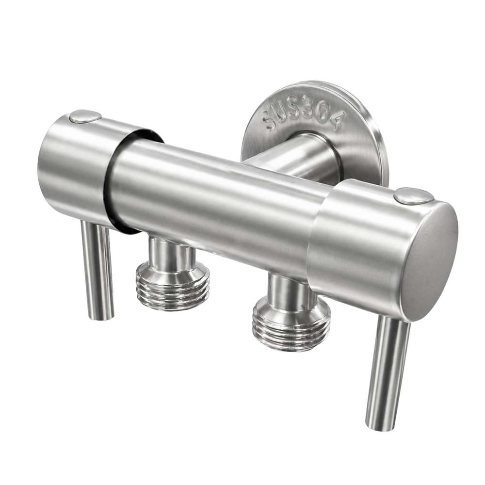 สต๊อปวาล์ว 3 ทาง สแตนเลส 304 รุ่น UX-503S
สีสแตนเลส