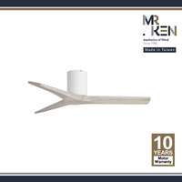 พัดลมเพดาน MR KEN รุ่น FARO 40" DC MWH-Washed White HR NL  พร้อมรีโมทคอนโทรล