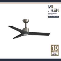 พัดลมเพดาน MR KEN รุ่น FARO 40" DC BN-Charcoal Blue DR LED  พร้อมรีโมทคอนโทรล