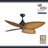 พัดลมเพดาน MR KEN รุ่น TROPICANA 52" DC ABZ-Natural Palm DR  พร้อมรีโมทคอนโทรล